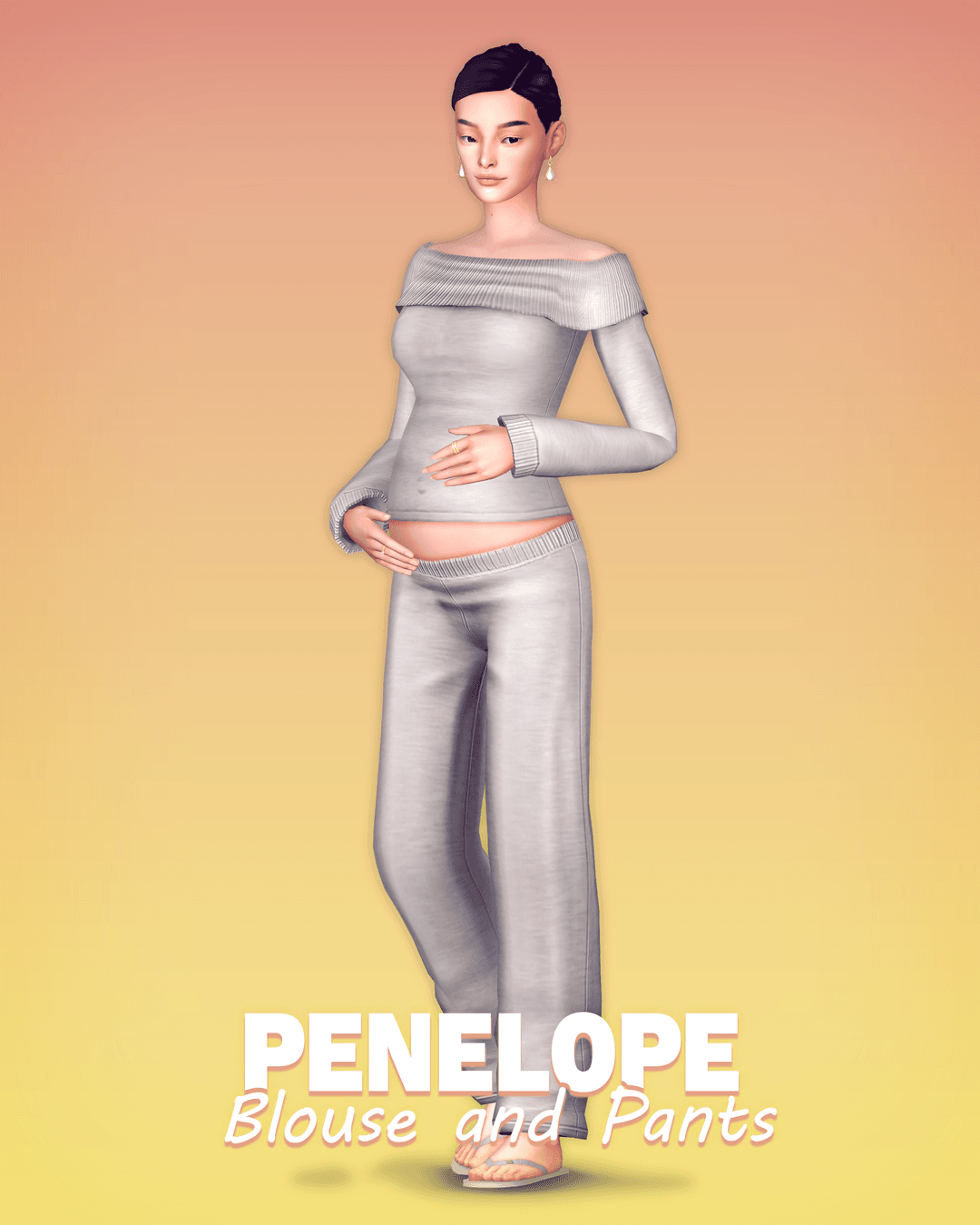 Галерея мода Сет для беременных Mango Set #2